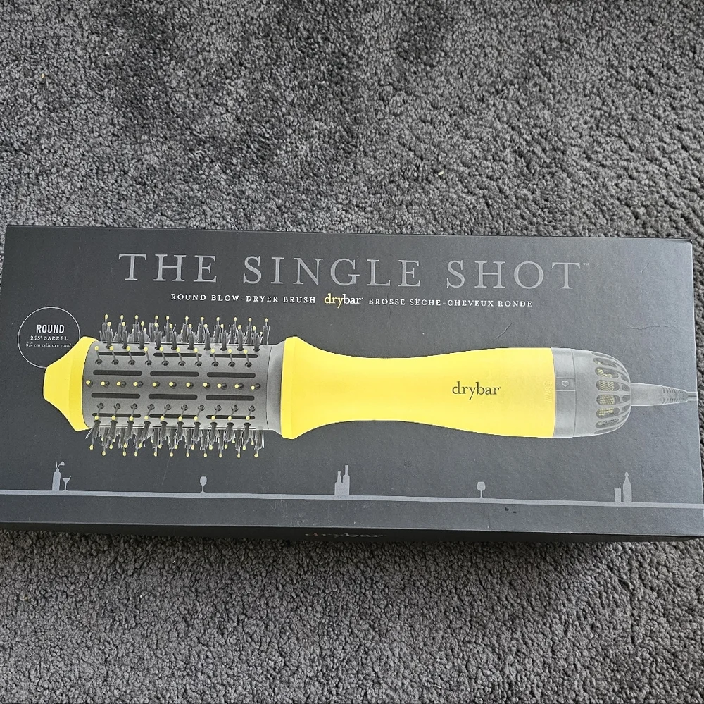 Drybar THE SINGLE SHOT ROUND BLOW-DRYER BRUSH 2.25 inch Barrel New
